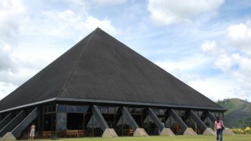 Pyramid Shaped Chapel in Bukindon