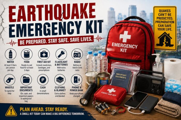 Earthquake Emergency Kit