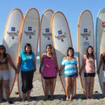 Travel Writers in Surfing Clinic
