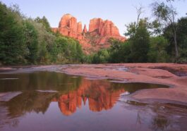 Cathedral Rock by Adam Baker via Wikipedia cc