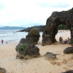 Nakabuang Arch in Morong Beach, Batanes