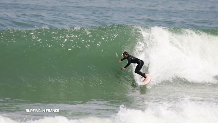 Surfing in France