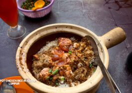 Claypot chicken rice in Kuala Lumpur