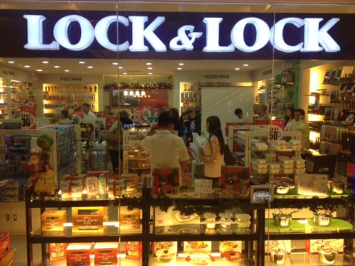 Lock & Lock Shop in Lucky Chinatown