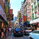 Chinatown in Manhattan New York City