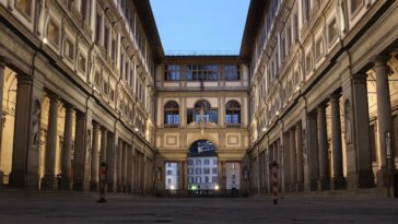 Uffizi Gallery Early Morning