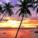 Sunset at Sunken Cemetery