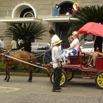 Kalesa with Tourists
