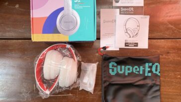 SuperEQ S1 Hybrid Active Noise-Canceling Bluetooth Headphones