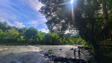 Tibiao River photo via Calawag Mountain Resort