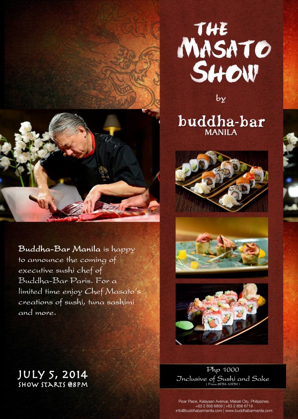 Buddha-Bar Manila presents Chef Masato