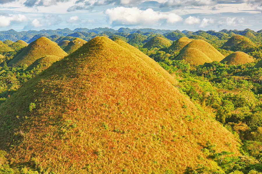 The Chocolate Hills of Bohol Philippines