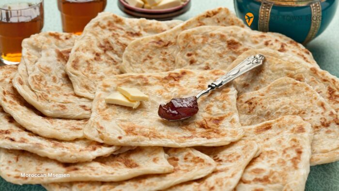 Pan-fried Moroccan Msemen