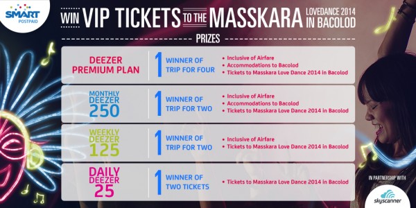 Win VIP tickets to Masskara Love Dance 2014