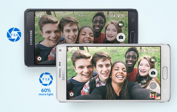 Brighter Photos from Samsung Galaxy Note 4