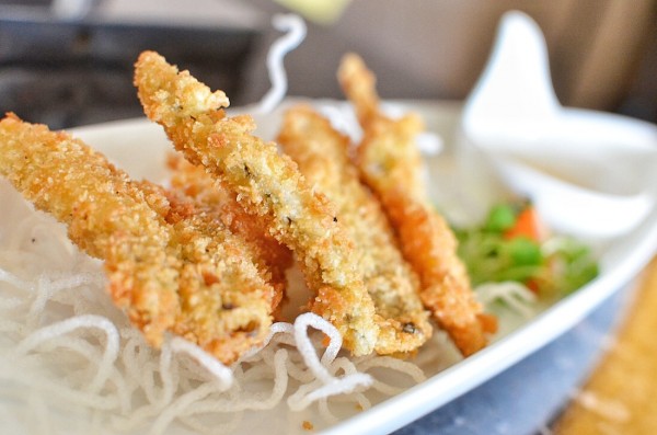 Tuba Battered Tawilis (Deep Fried Fresh Water Fish Marinated in Local Cocowine Rice)