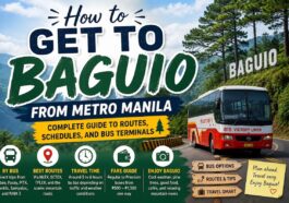 How to Get to Baguio from Metro Manila