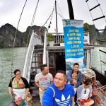 Our Poster Perfect Gopro Selfie while Cruising Ha Long Bay