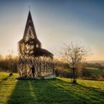 Reading Between the Lines, a piece of Art, created by architects Gijs and Van Vaerenbergh near Borgloon by Johan Neven via Wikipedia cc