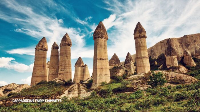 Cappadocia's fairy chimneys in Turkey