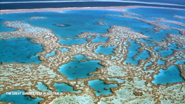 The Great Barrier Reef in Australia