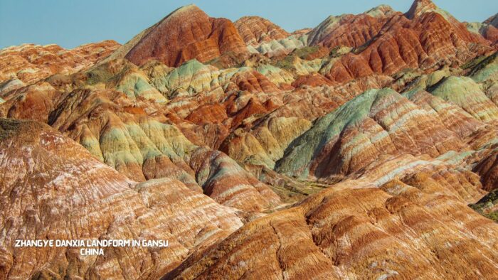The Zhangye Danxia Landform in Gansu, China