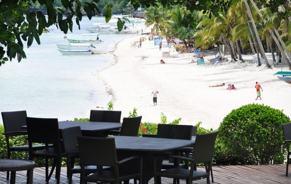 Alona Beach in Panglao Island Bohol