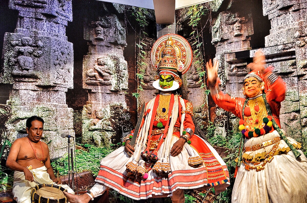 Kathakali performance