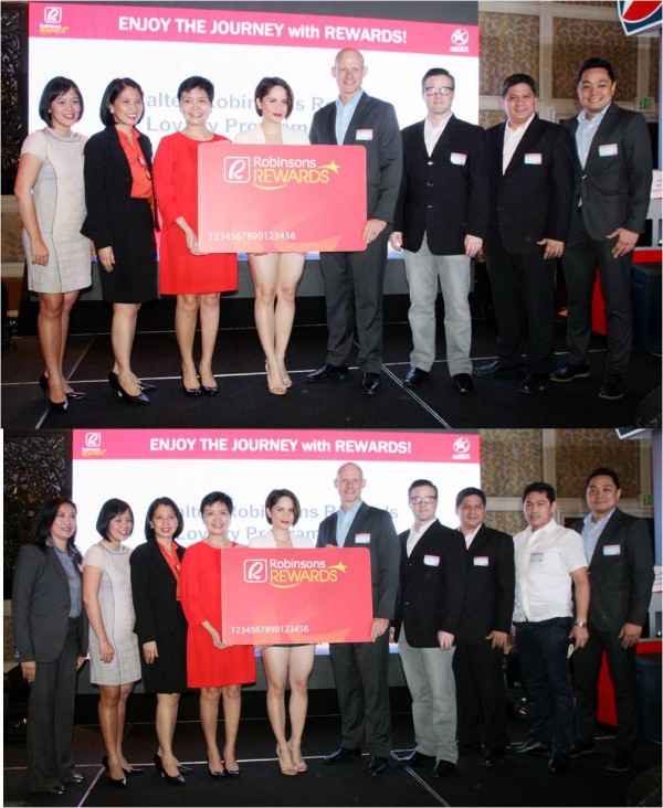 Robinsons Retail and Chevron teams with Robinsons Rewards brand ambassador Jessy Mendiola (Photo courtes of PNA's Ben Briones)