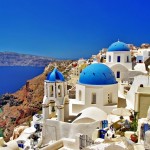 Santorini in Greece