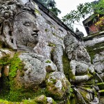 Stone Sculptures at the Bathing Temple