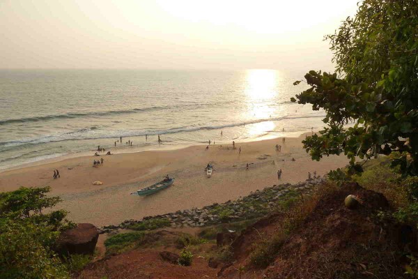 Sunset at Varkala Beach