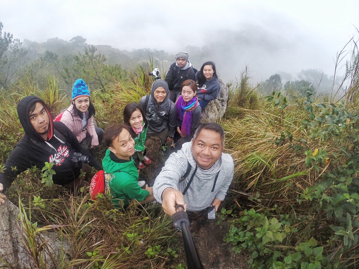 Group Selfie at Kiltepan Viewpoint in Sagada