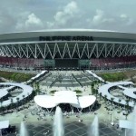 The Philippine Arena by Crossleague - Own work. Licensed under CC BY-SA 4.0 via Wikimedia Commons