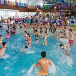 Wave Pool at Onemount Waterpark