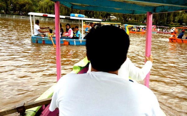 Boating at Burnham Park
