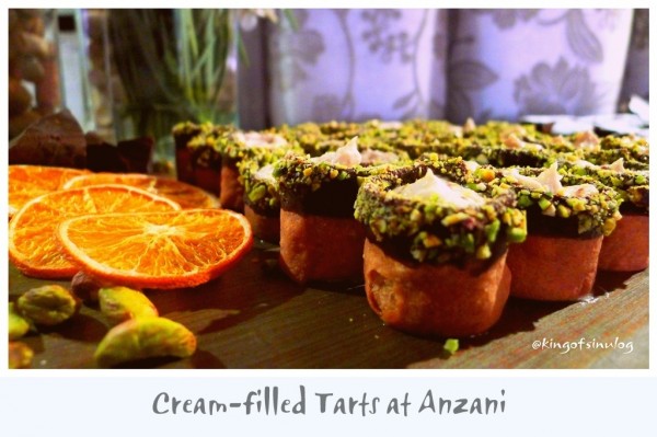 Cream-filled Tarts at Anzami