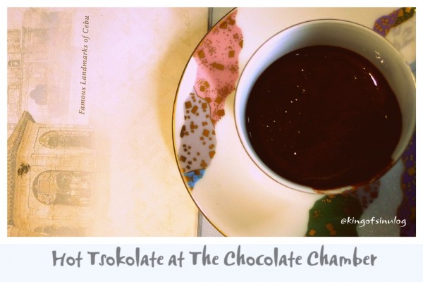 Hot Tsokolate at The Chocolate Chamber