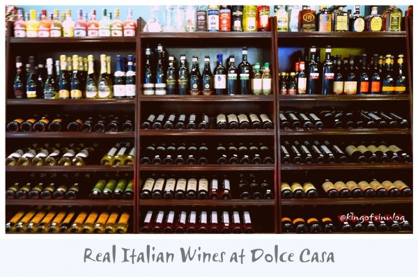 Real Italian Wines at Dolce Casa