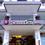 Facade of Sebastien Hotel in Mactan