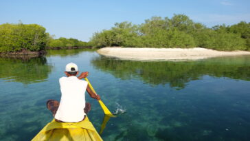 Exploring Great Sta Cruz Island Lagoon