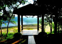 Gazebo with panoramic view