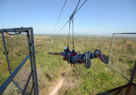 Getting Ready for a Zipline ride