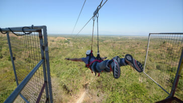 Getting Ready for a Zipline ride