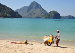 Ice Cream Vendor in El Nido