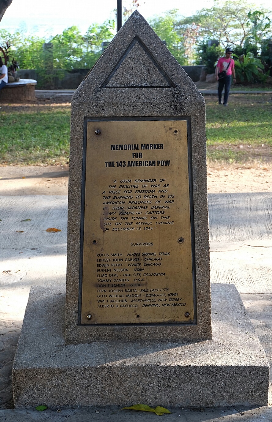 Memorial Marker for the 143 American Prisoners of War at Plaza Cuartel