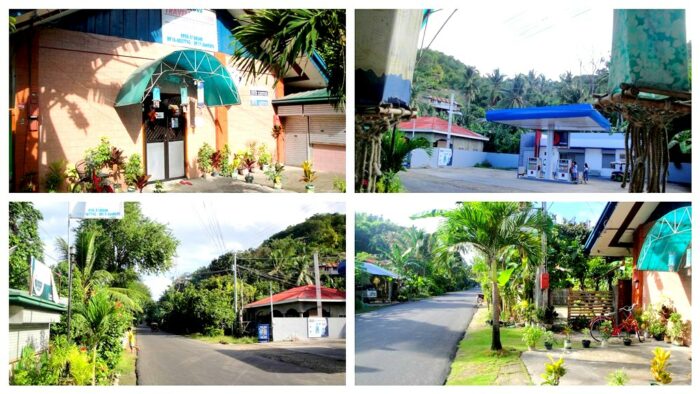 Relative location of De Alegre Inn