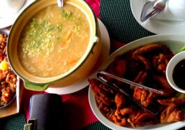 Sizzling Sisig at 120, Lomi at 80 and Buttered Chicken at 200