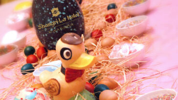 Festive desserts like Chocolate Cream Easter Egg, Easter Lollypops and Coconut Mango Cream in Egg Shell will be on the Easter Sunday Lunch Buffet at Lemon Garden Cafe, Shangri-La Hotel, Kuala Lumpur.