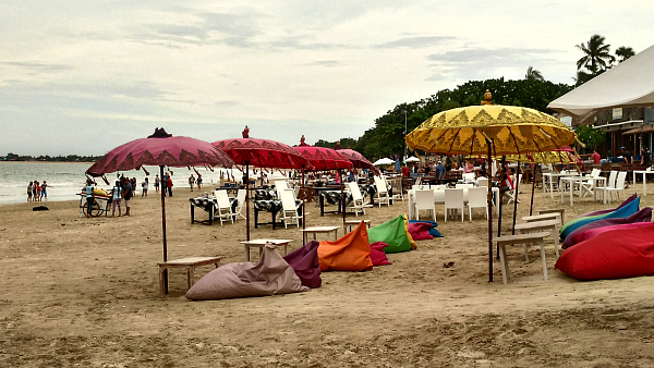 Hang out at Jimbaran Beach Bali